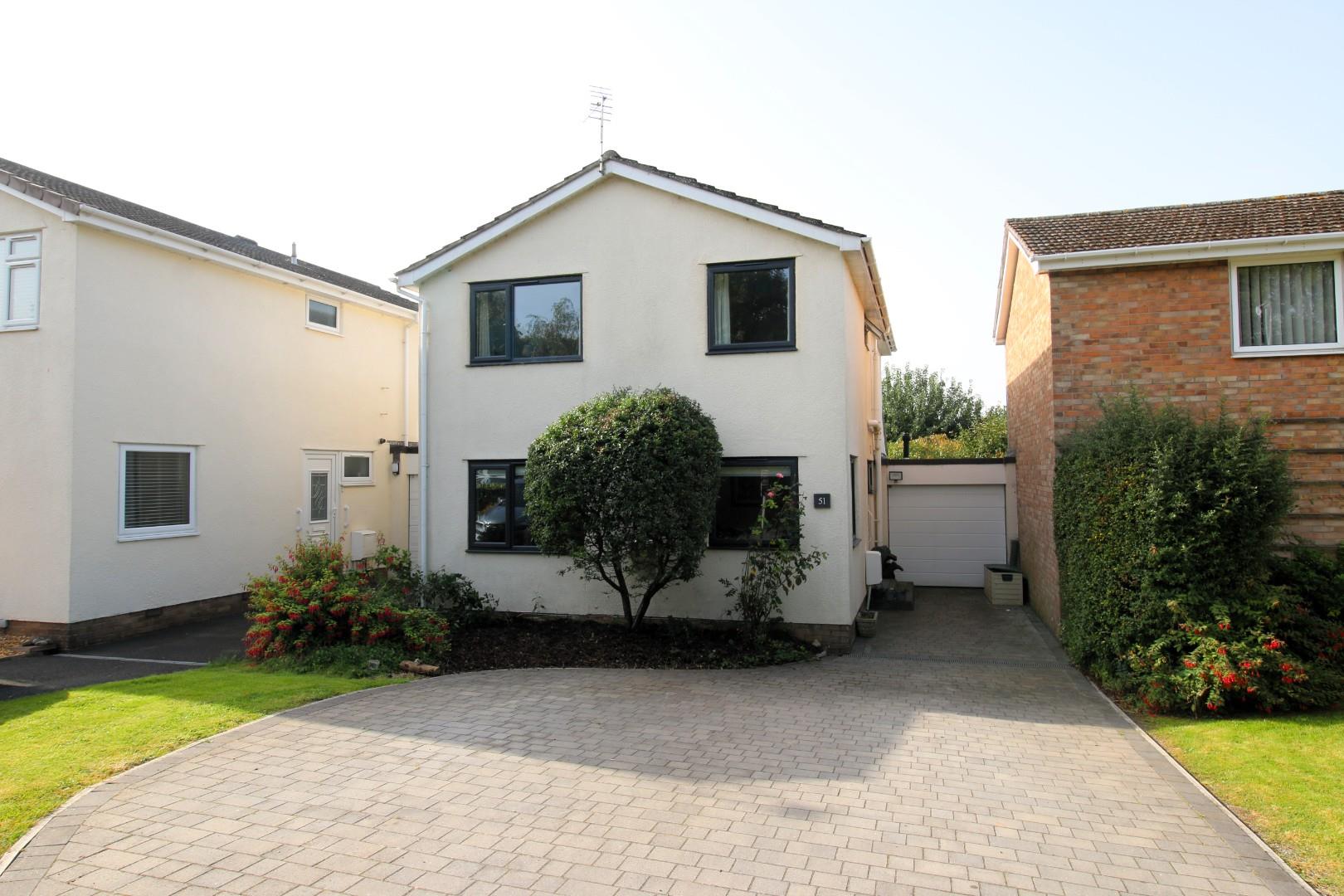 Extended family home backing onto Yatton's countryside