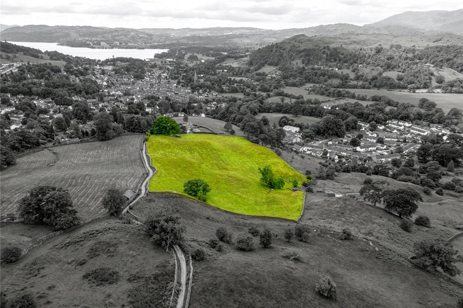 Lot 1 - 6.50 Acres Of Land, At High Sweden Bridge, Ambleside, Cumbria