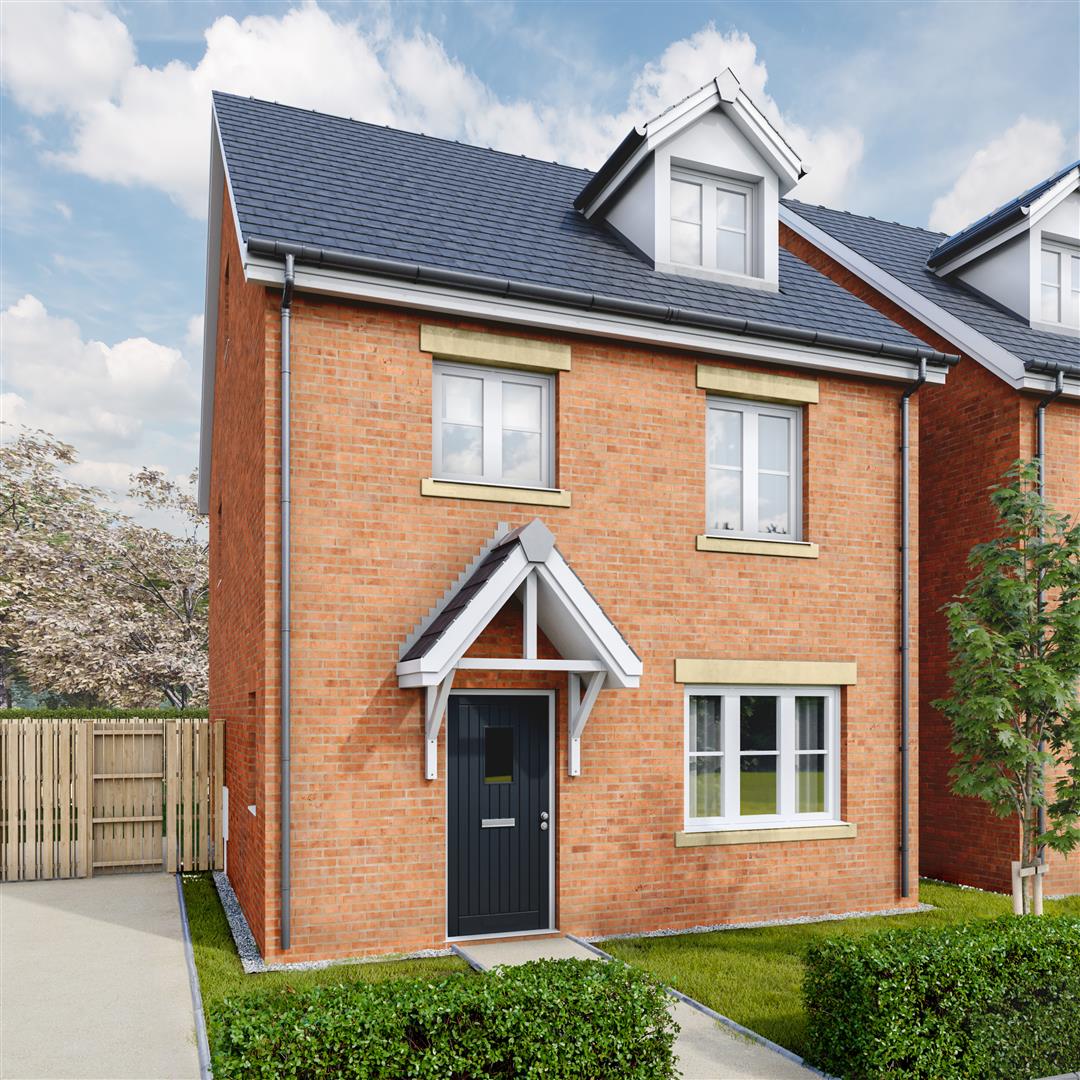 Plot 50 - The Derwen, Phase 2, Manor Gardens, Wrexham Road, Rhostyllen, Wrexham, LL14 4DN