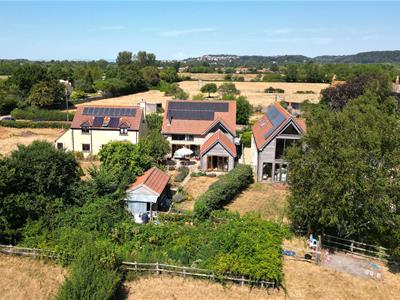 Kenn village setting with countryside views