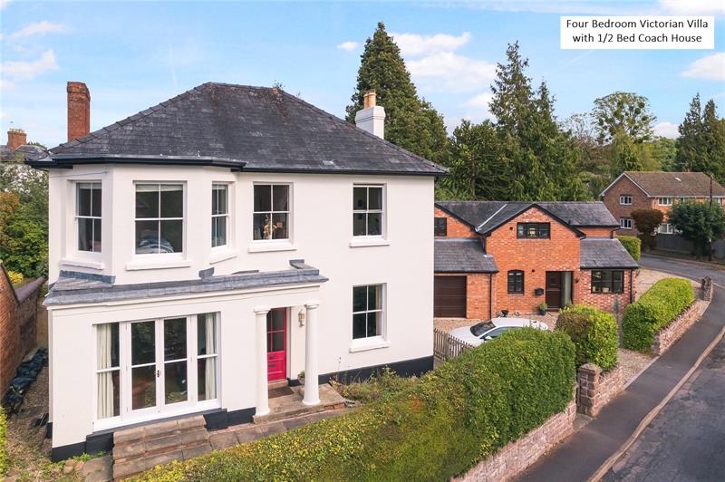 Newton Villa & The Coach House, Ashfield Crescent, Ross-on-Wye, Herefordshire, HR9