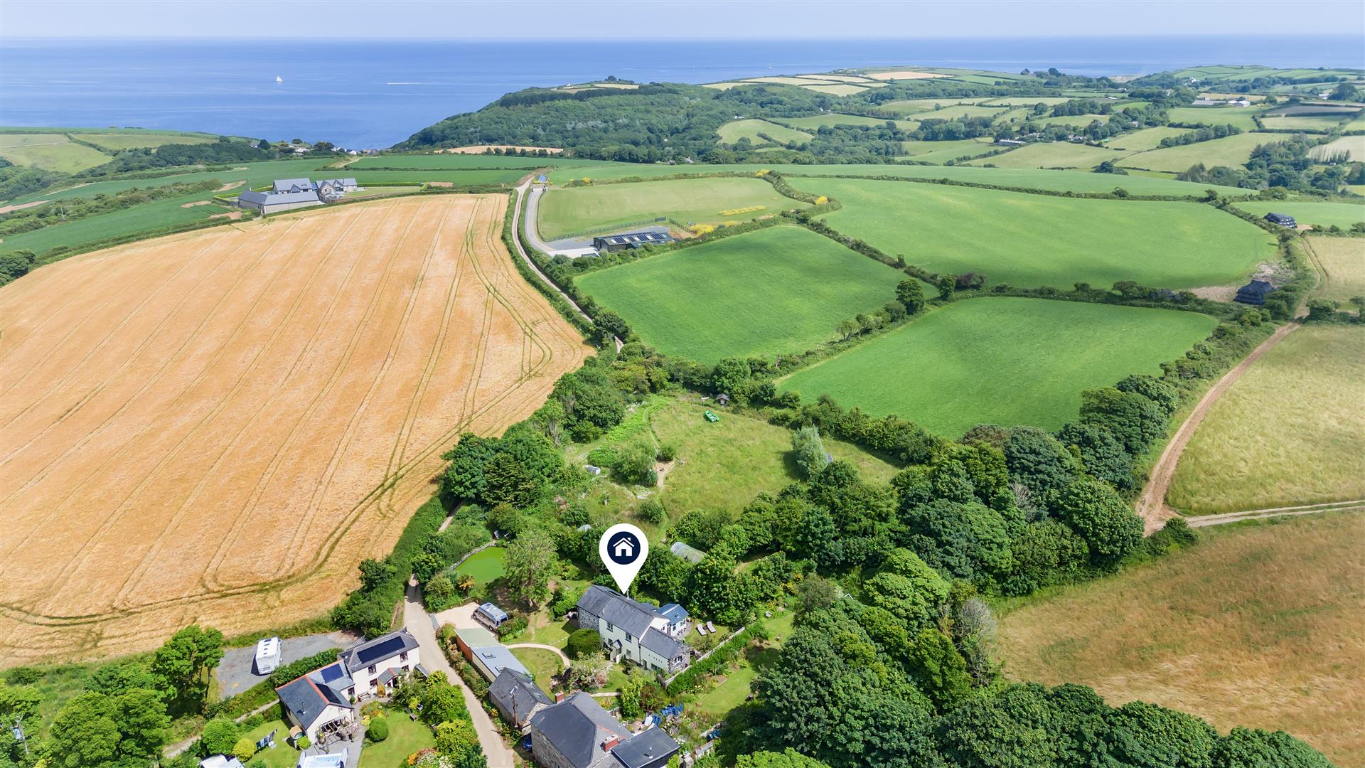 Beautiful barn conversion in a delightful rural setting, Tregarne