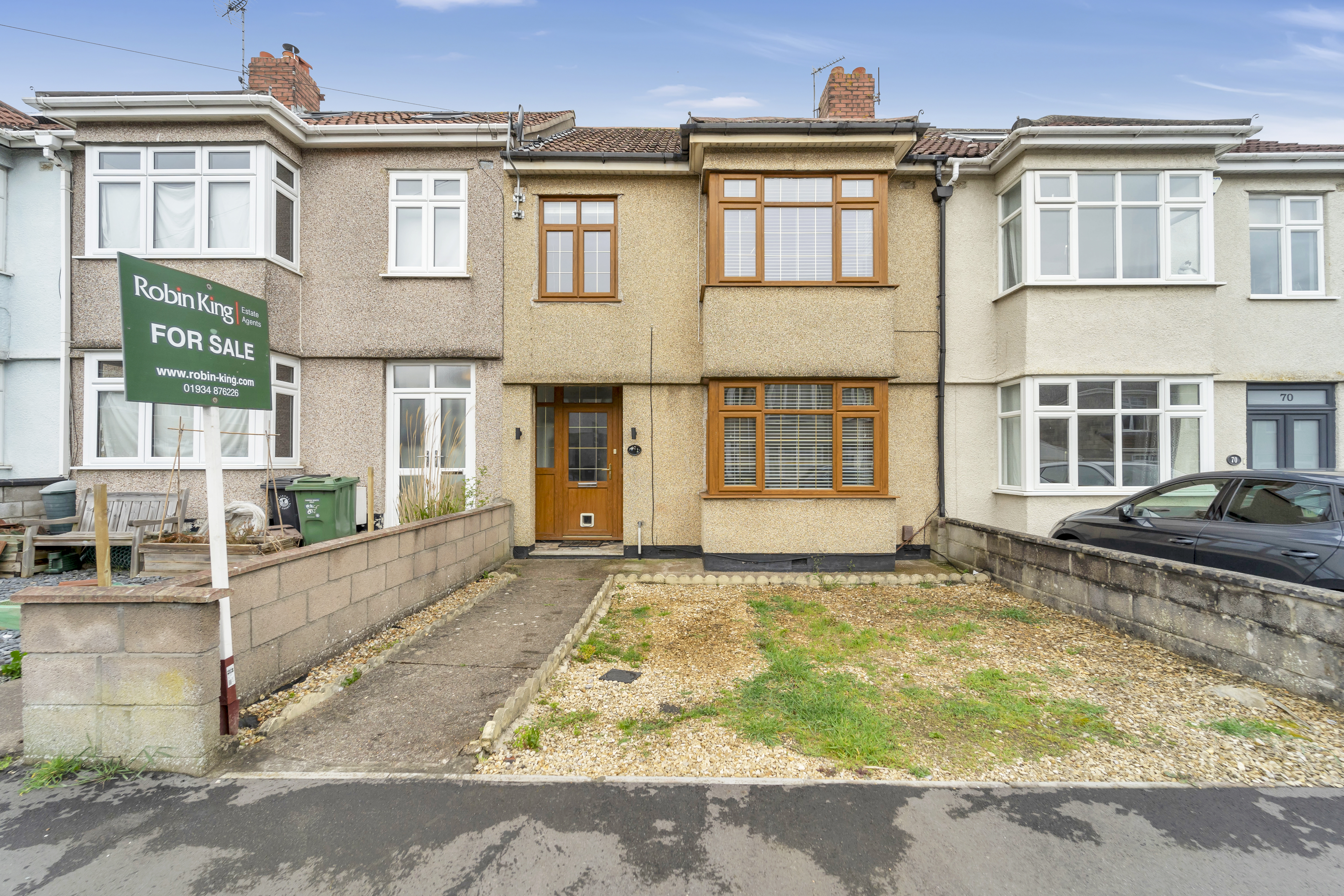 3 Bed Terrace with Garage on Melbury Road