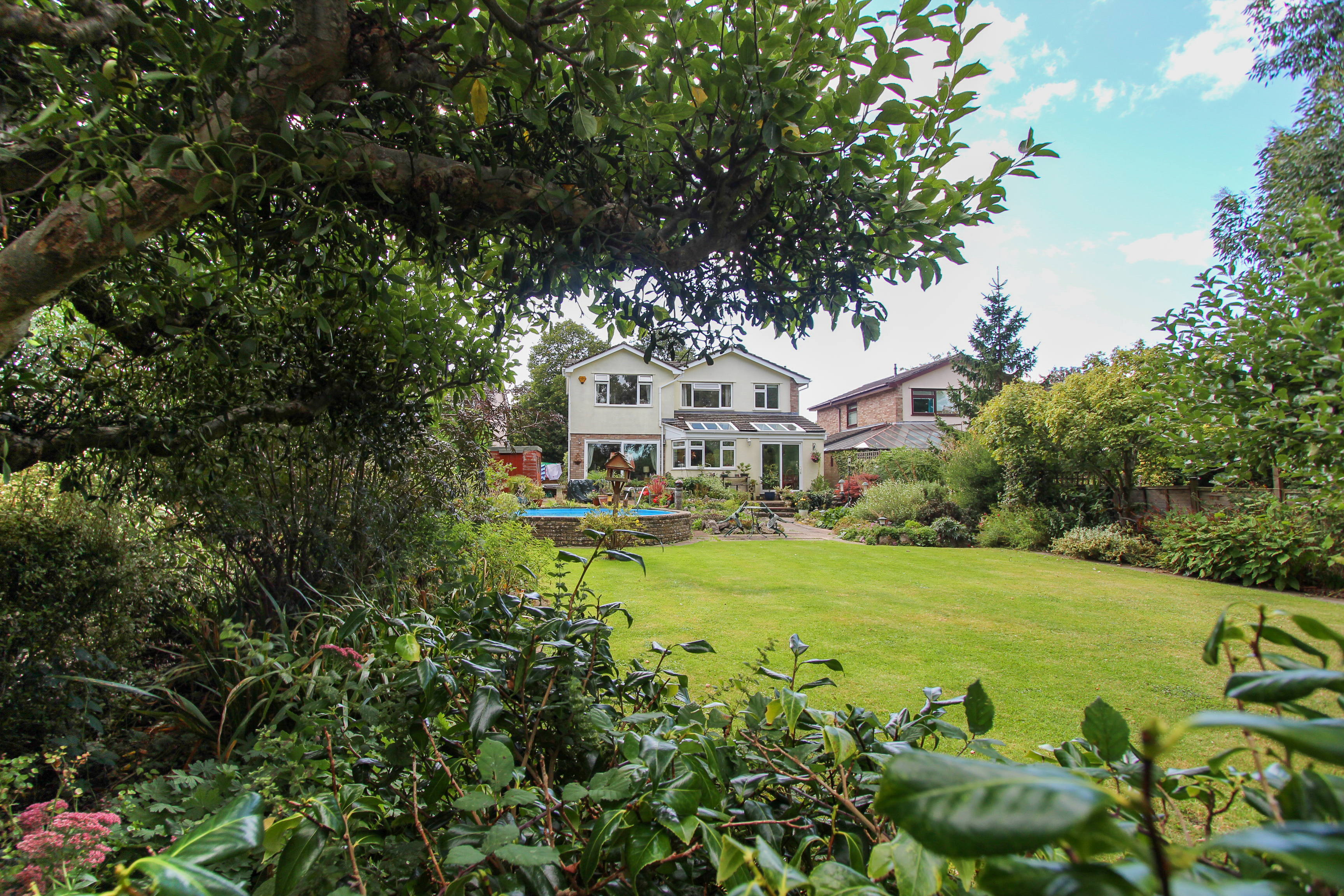 Family home with a stunning rear garden in Yatton