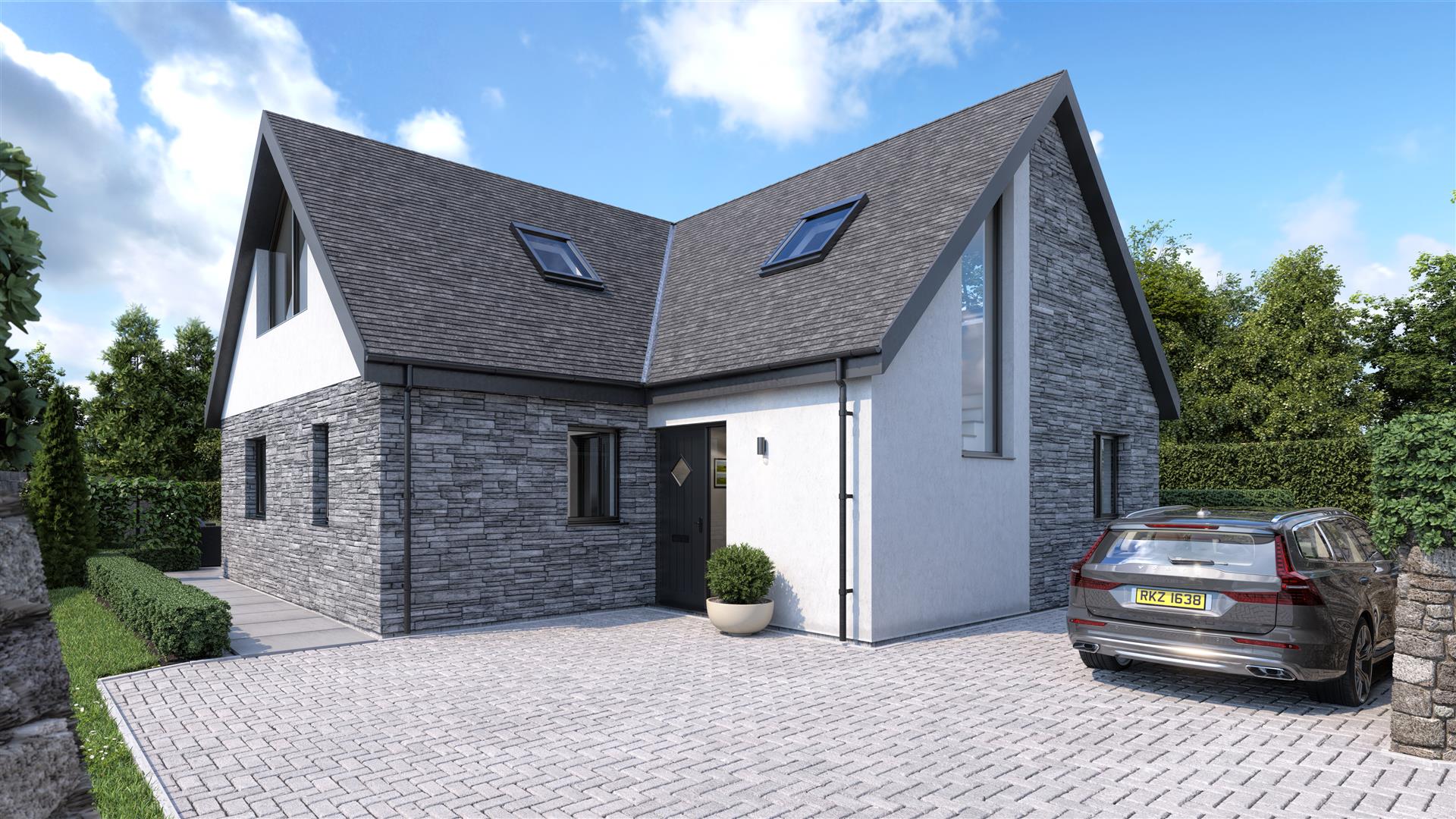 WOW! NEW BUILD WITH VIEWS.  PORTHLEVEN