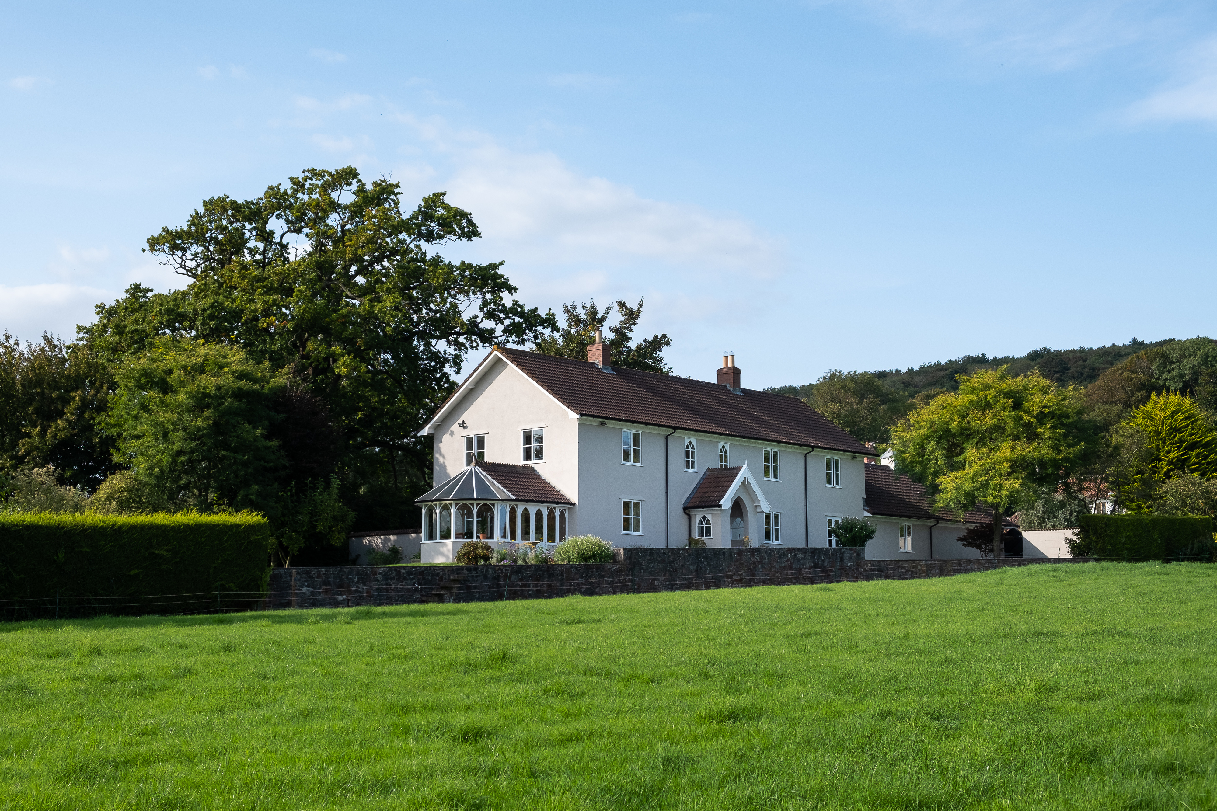Country house with land, edge of Wrington village