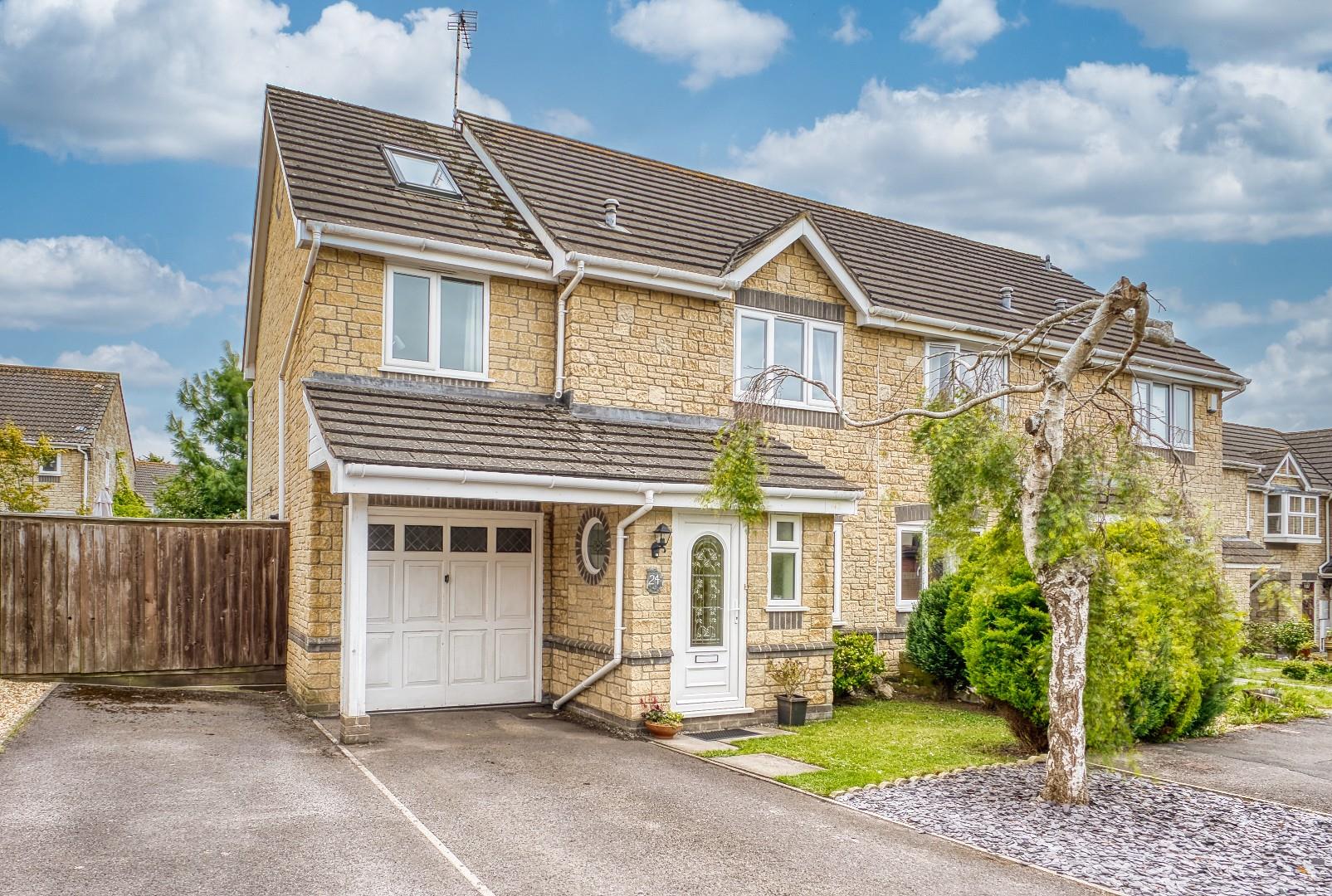 Substantial three bedroom home, situated within Hawthorn Crescent, Yatton